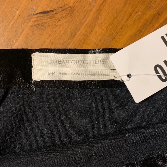 Urban Outfitters Black High Waisted Slit Skirt - Picture 3 of 4